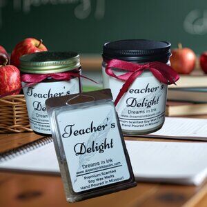 Teacher's Delight ~ 6oz 100% Soy Wax Candle